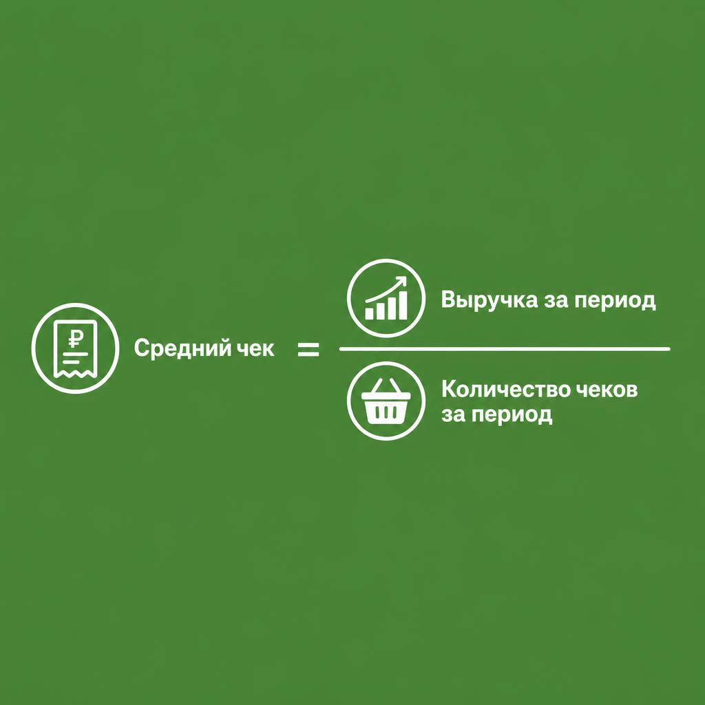 Средний чек в продажах
